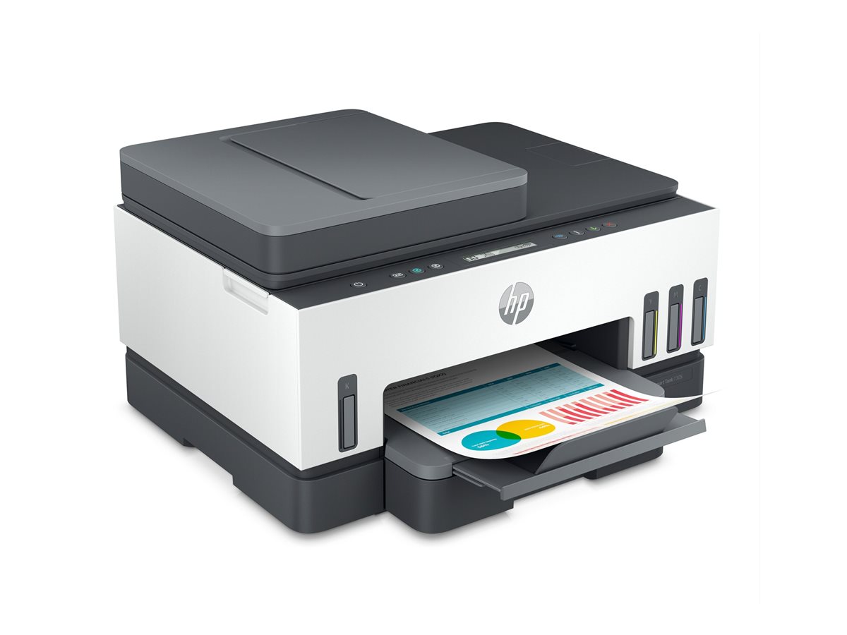 Impressora Multifunções HP Smart Tank 7305 Jato Tinta Cor Wi-Fi - Imagem 2
