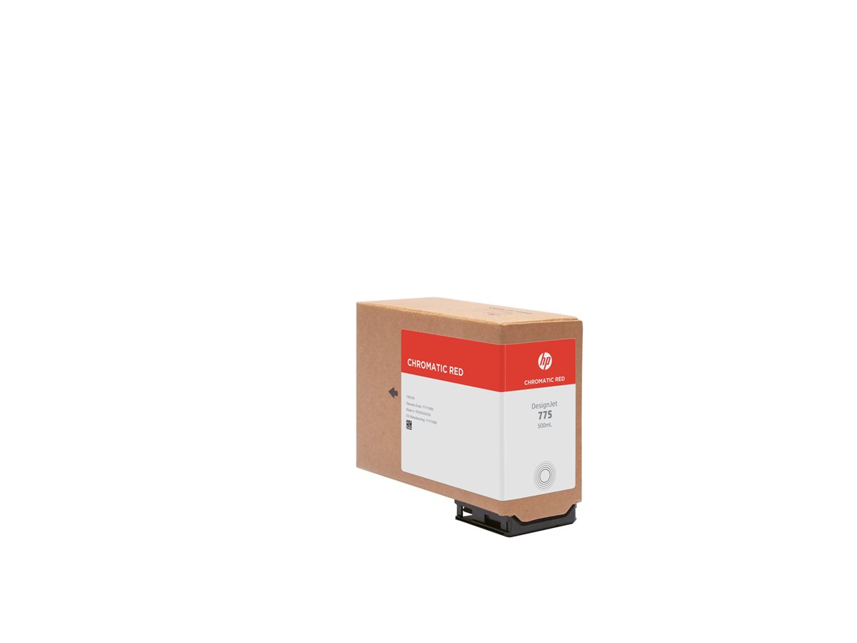 Tinteiro HP 775 500ml Vermelho Cromático Original - Imagem 2