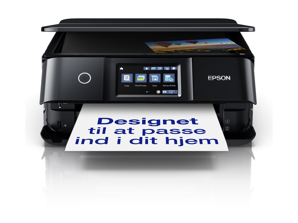 Epson Expression Photo XP-8700 - Impressora multi-funções - a cores - jacto de tinta - A4/Legal (media) - até 9.5 ppm (impressão) - 100 folhas - USB, Wi-Fi - preto - Imagem 2