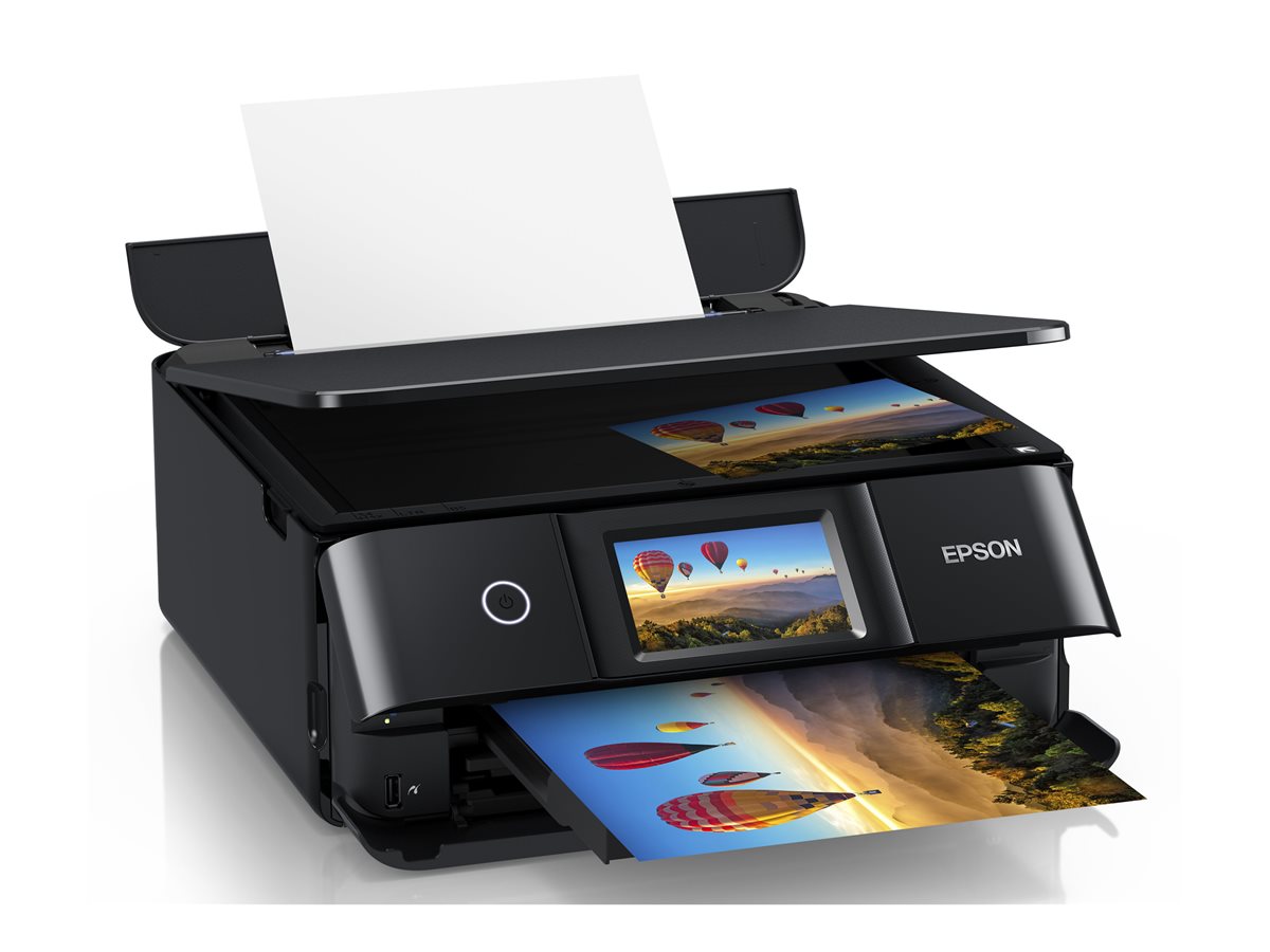 Epson Expression Photo XP-8700 - Impressora multi-funções - a cores - jacto de tinta - A4/Legal (media) - até 9.5 ppm (impressão) - 100 folhas - USB, Wi-Fi - preto - Imagem 5