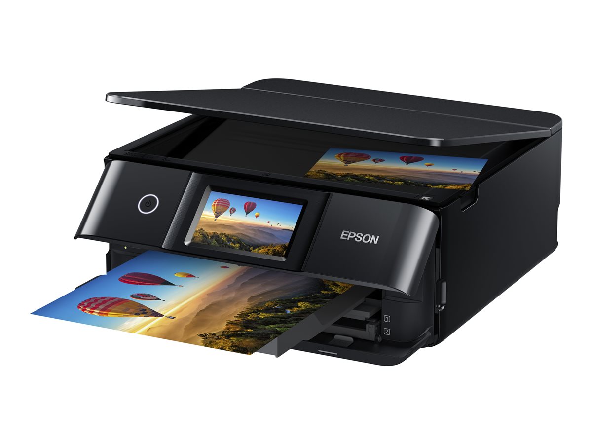 Epson Expression Photo XP-8700 - Impressora multi-funções - a cores - jacto de tinta - A4/Legal (media) - até 9.5 ppm (impressão) - 100 folhas - USB, Wi-Fi - preto - Imagem 3