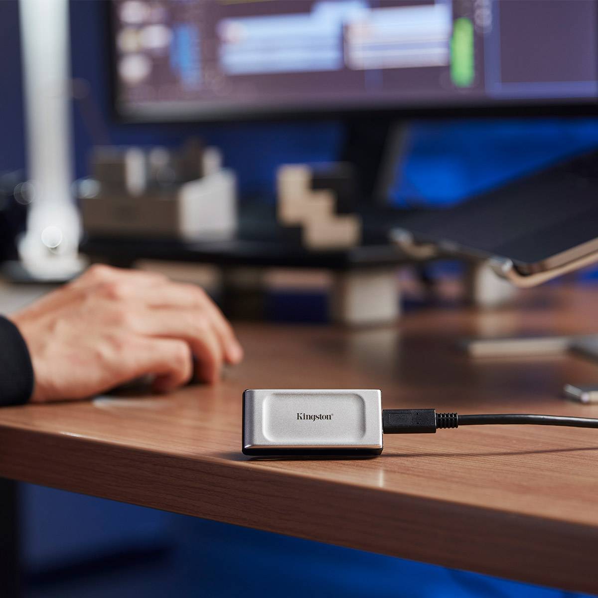SSD Externa Portátil Kingston XS2000 500GB USB 3.2 Gen 2x2 USB-C - Imagem 6