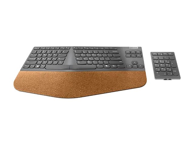 Teclado Numérico LENOVO Go Wireless Numeric Keypad sem fios 2.4 GHz Chave-Tesoura cinza temporal - Imagem 3