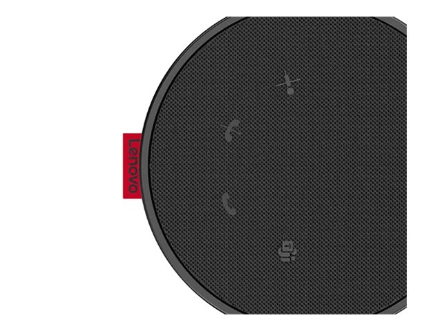 Altifalante LENOVO Go Mãos Livres Cabo USB-C Preto Trovão/Cinza Temporal Certificado Microsoft Teams - Imagem 2