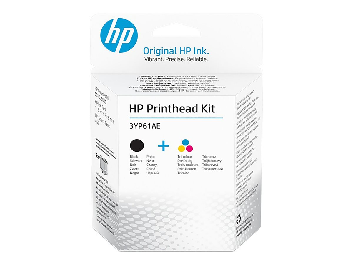 Cabeça Impressão HP Original Pack 2 Preto Pigmentado Tricolor - Imagem 4
