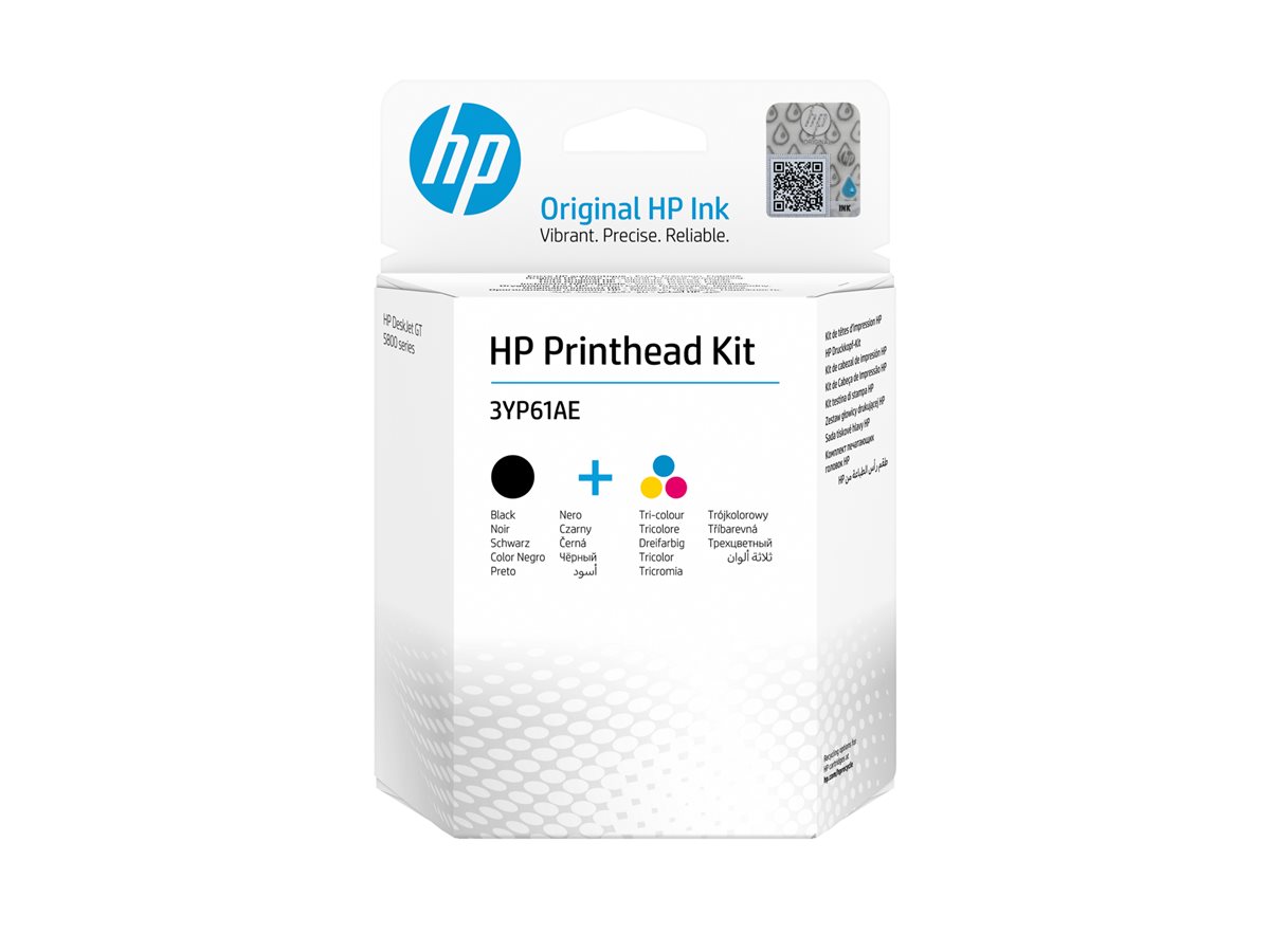 Cabeça Impressão HP Original Pack 2 Preto Pigmentado Tricolor - Imagem 2