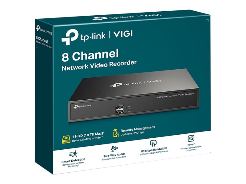 NVR TP-LINK VIGI NVR1008H 8 Canais