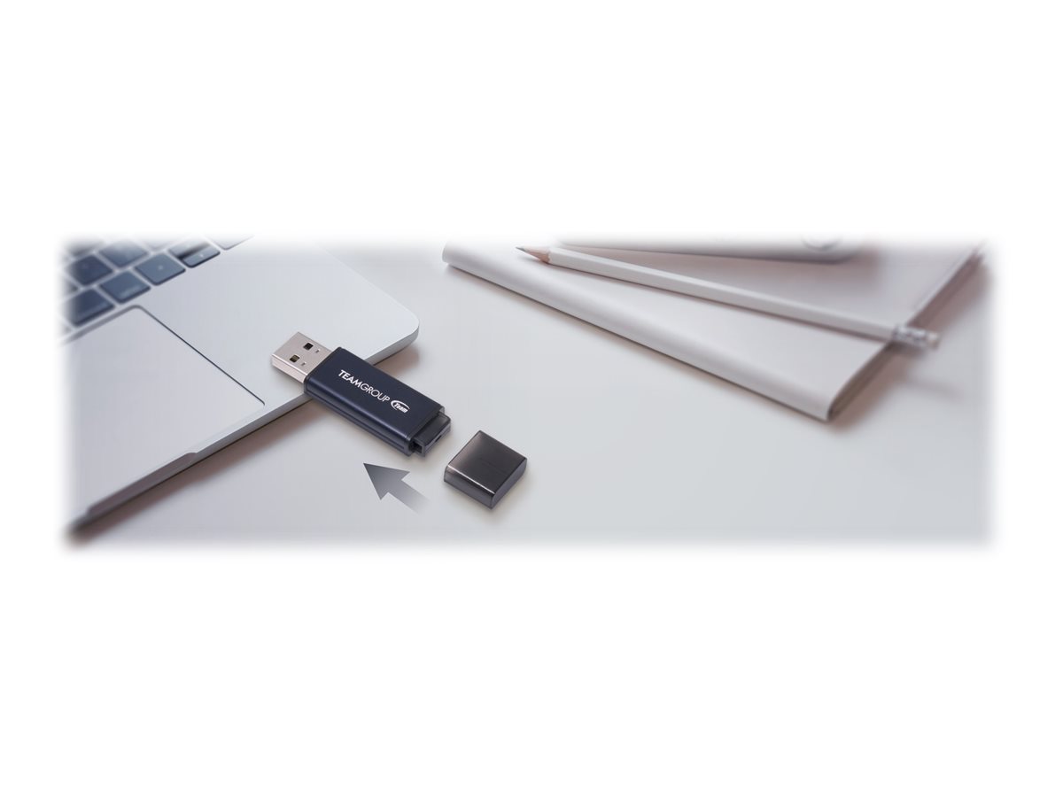 Pen Drive Team C211 32GB Azul Cinza - Imagem 5