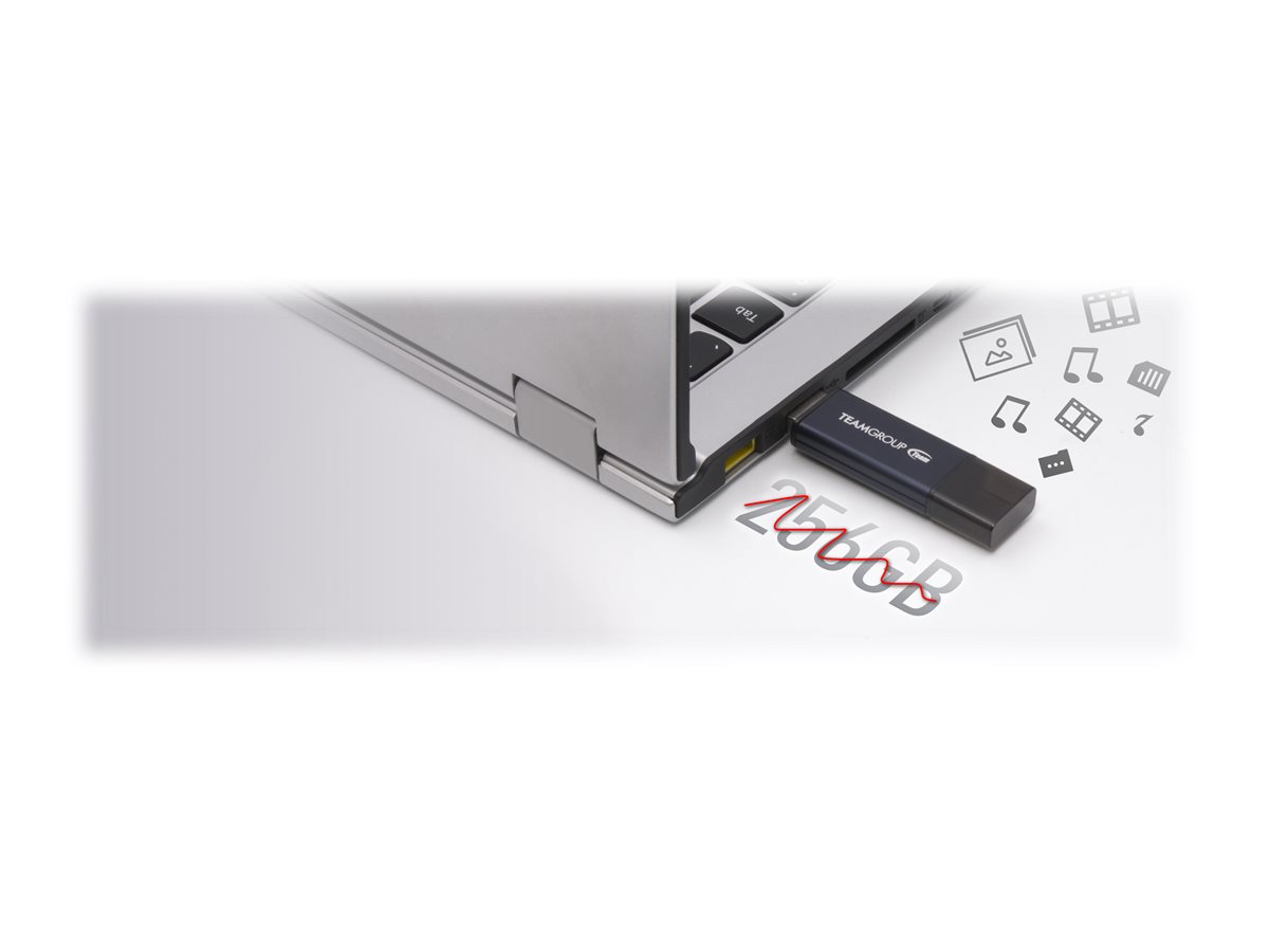 Pen Drive Team C211 32GB Azul Cinza - Imagem 4