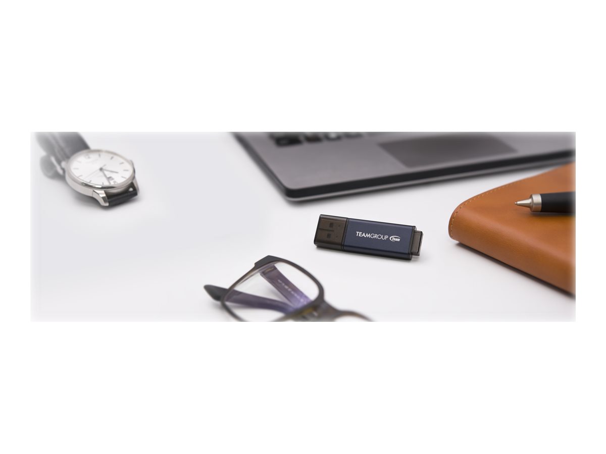 Pen Drive Team C211 64GB USB 3.2 Azul/Cinza - Imagem 7