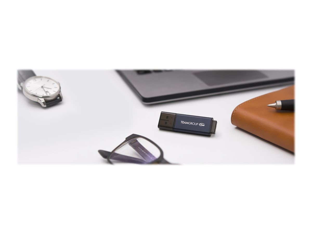 Pen Drive Team C211 256GB Azul Cinza USB 3.2 - Imagem 8
