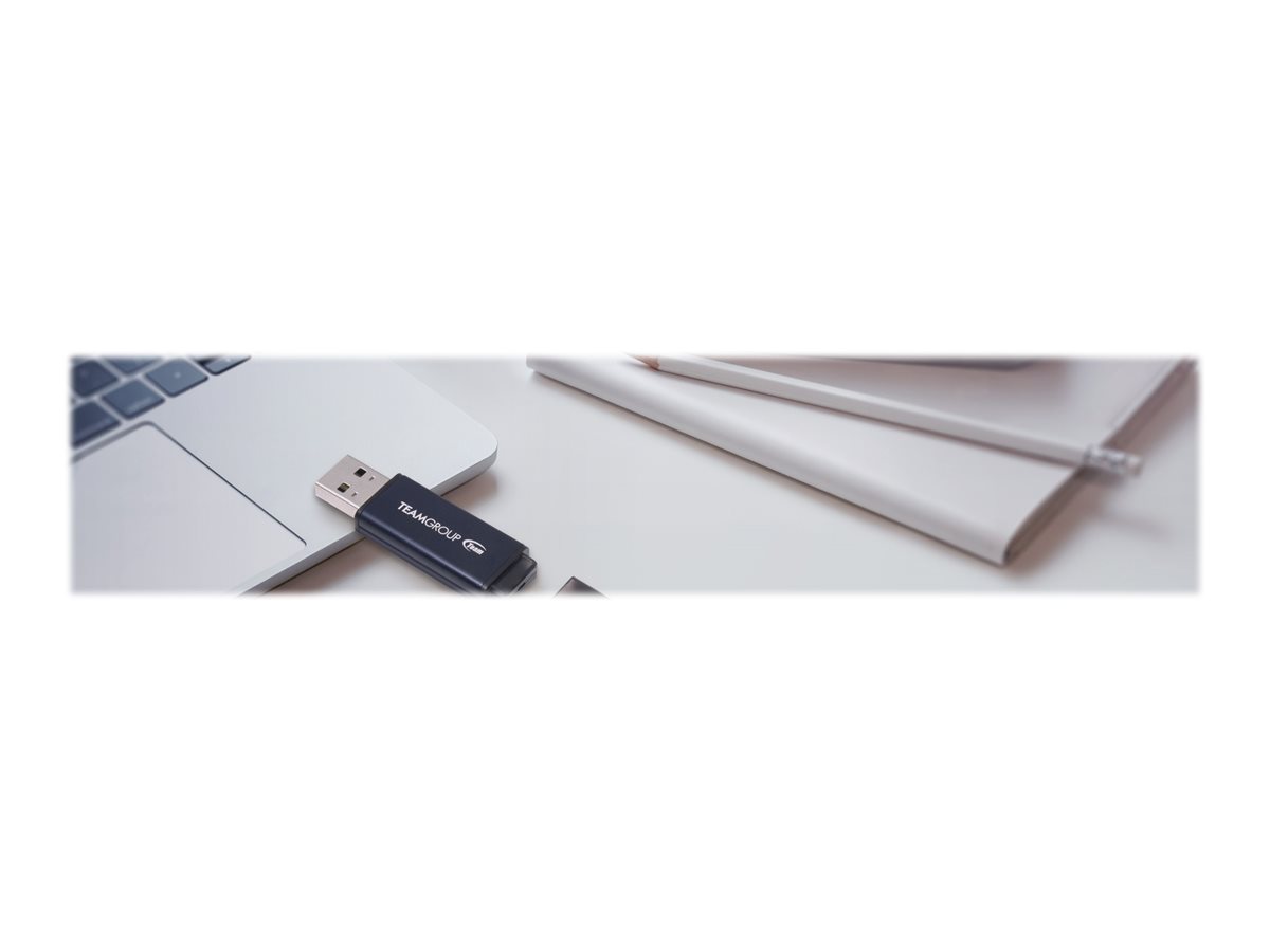 Pen Drive Team C211 256GB Azul Cinza USB 3.2 - Imagem 6