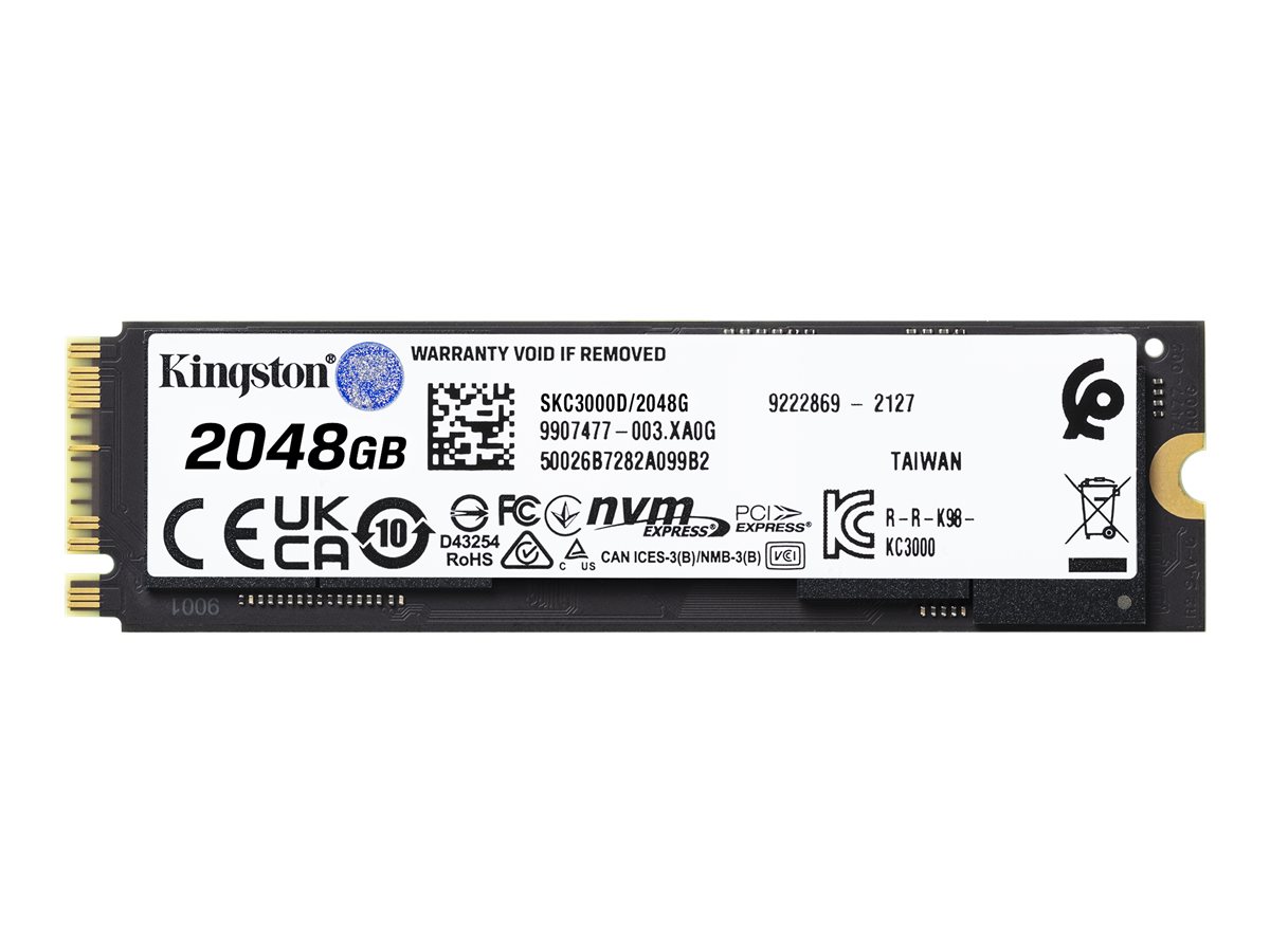 SSD Kingston KC3000 2TB M.2 NVMe PCIe 4.0 - Imagem 3