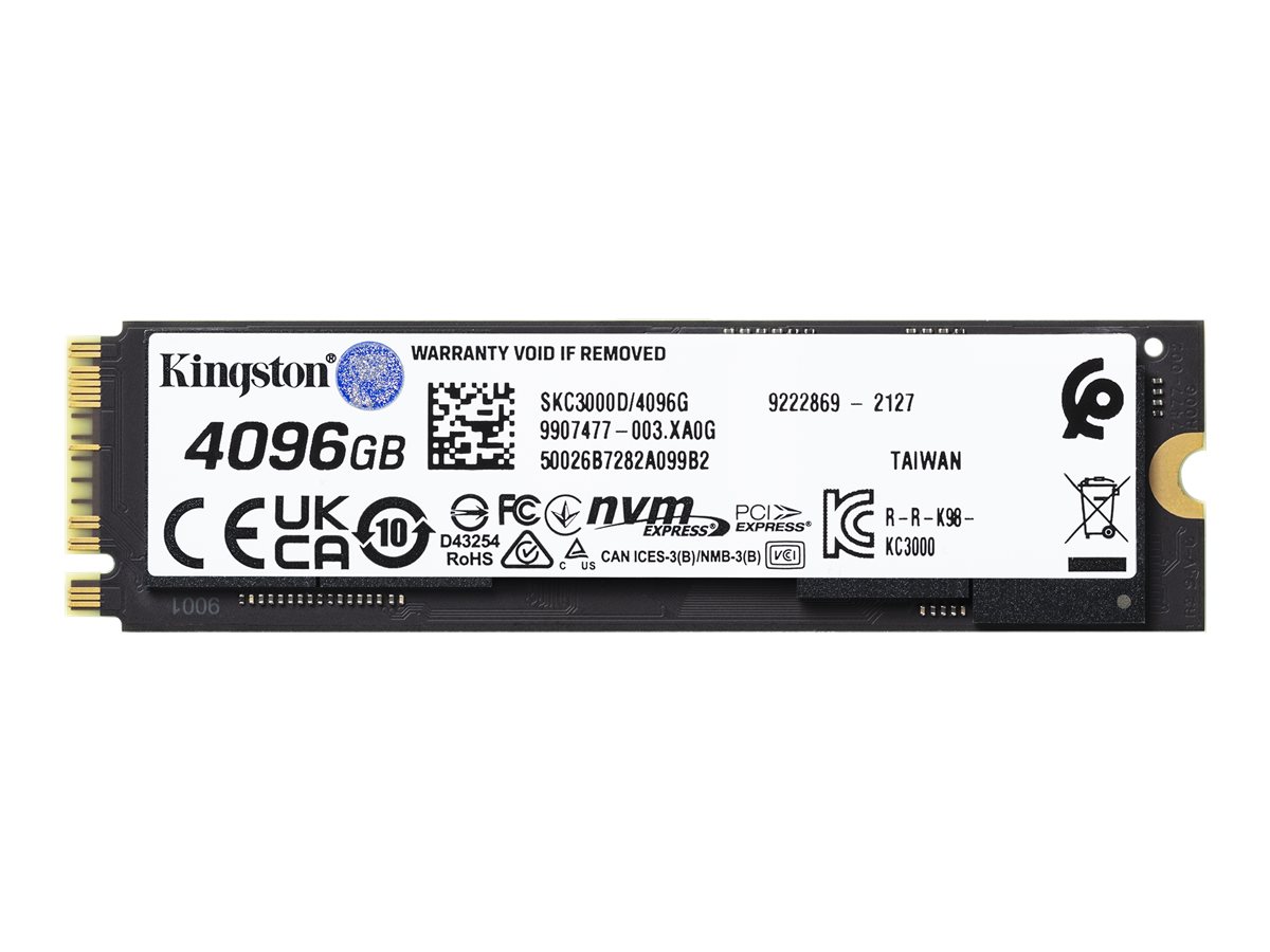SSD Kingston KC3000 4 TB M.2 NVMe