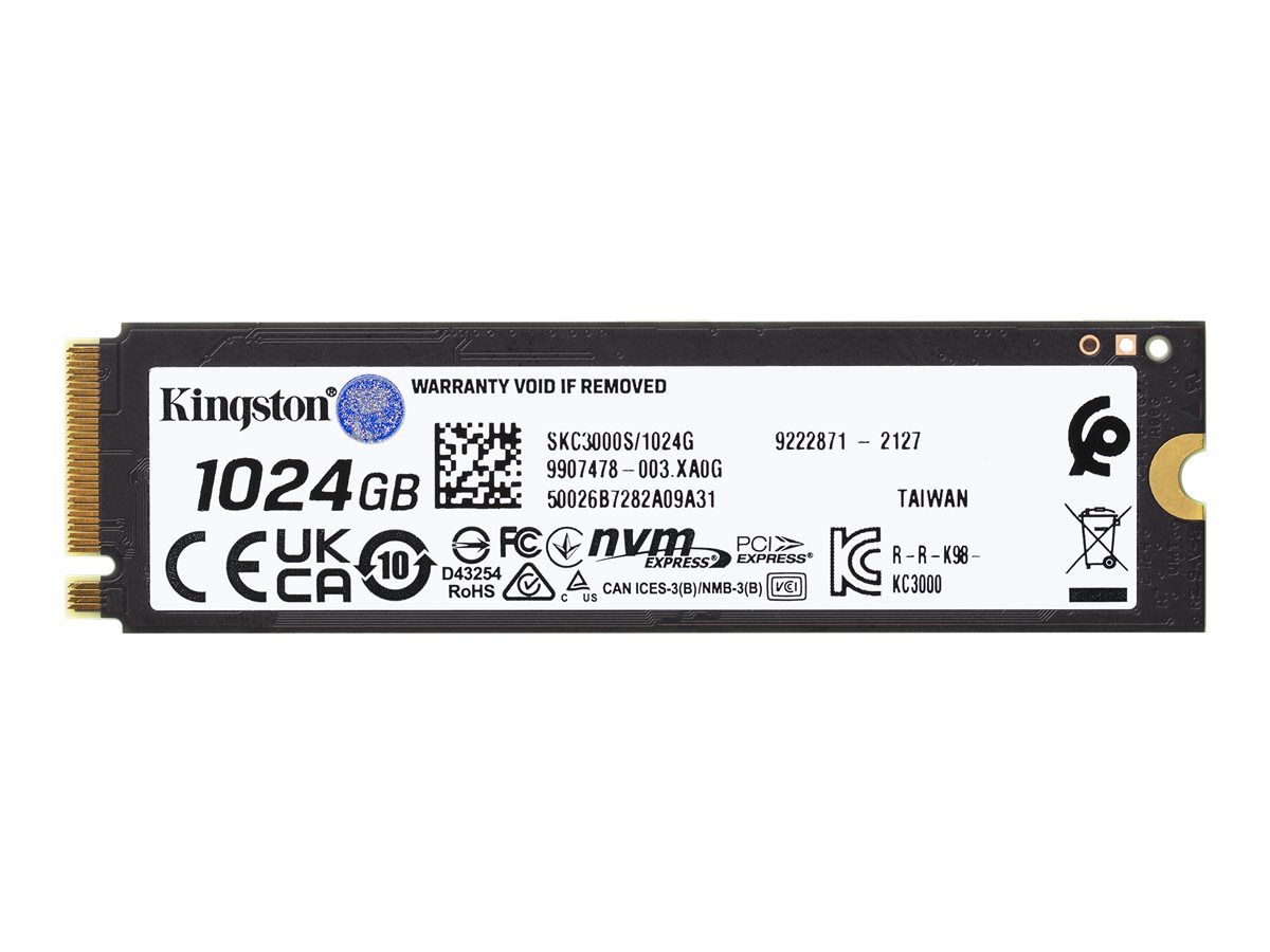 SSD Kingston KC3000 1 TB M.2 NVMe PCIe 4.0 - Imagem 3