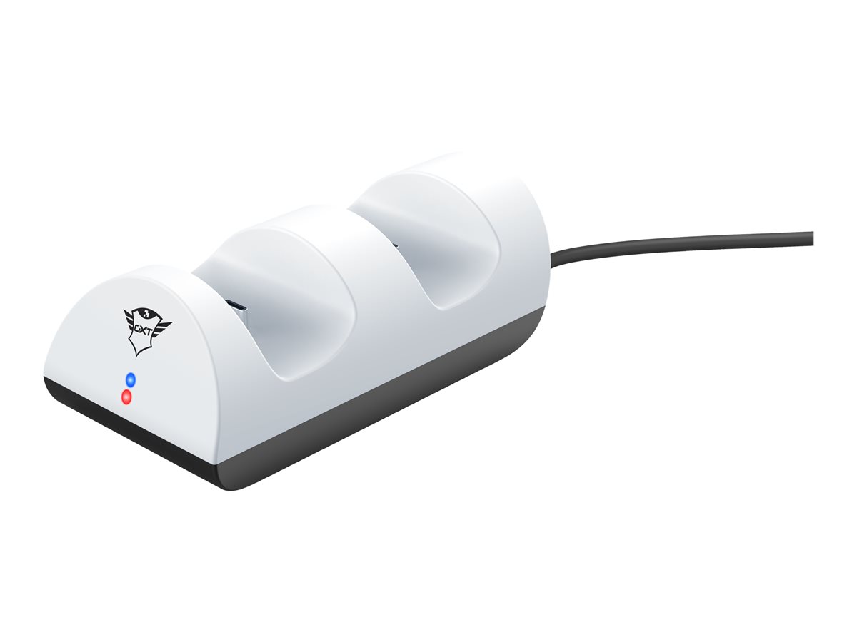 Base de Carregamento Trust GXT 254 Duplo PS5 DualSense Branco - Imagem 4
