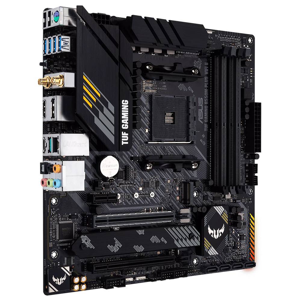 Motherboard ASUS TUF GAMING B550M-PLUS WIFI II Micro ATX Socket AM4 AMD B550 Wi-Fi 6 Bluetooth 2.5Gb LAN - Imagem 3