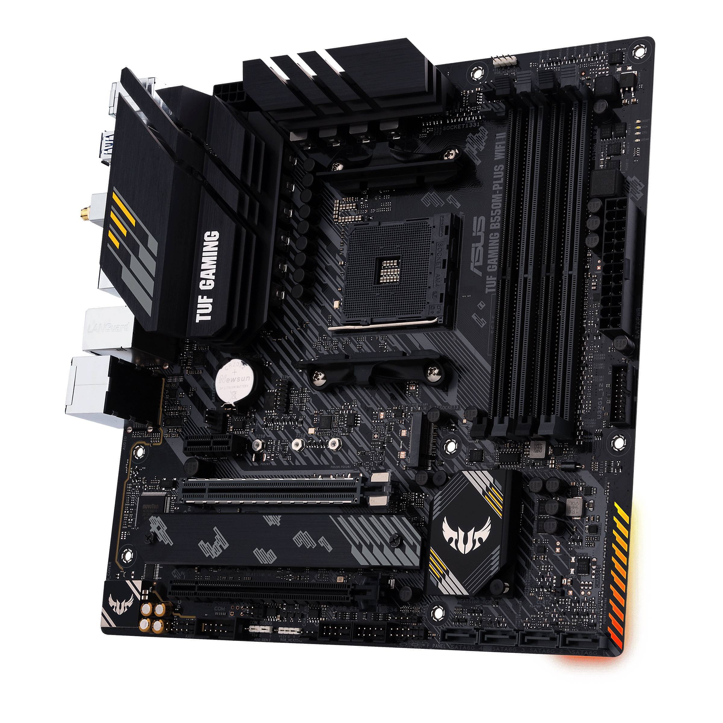 Motherboard ASUS TUF GAMING B550M-PLUS WIFI II Micro ATX Socket AM4 AMD B550 Wi-Fi 6 Bluetooth 2.5Gb LAN - Imagem 5