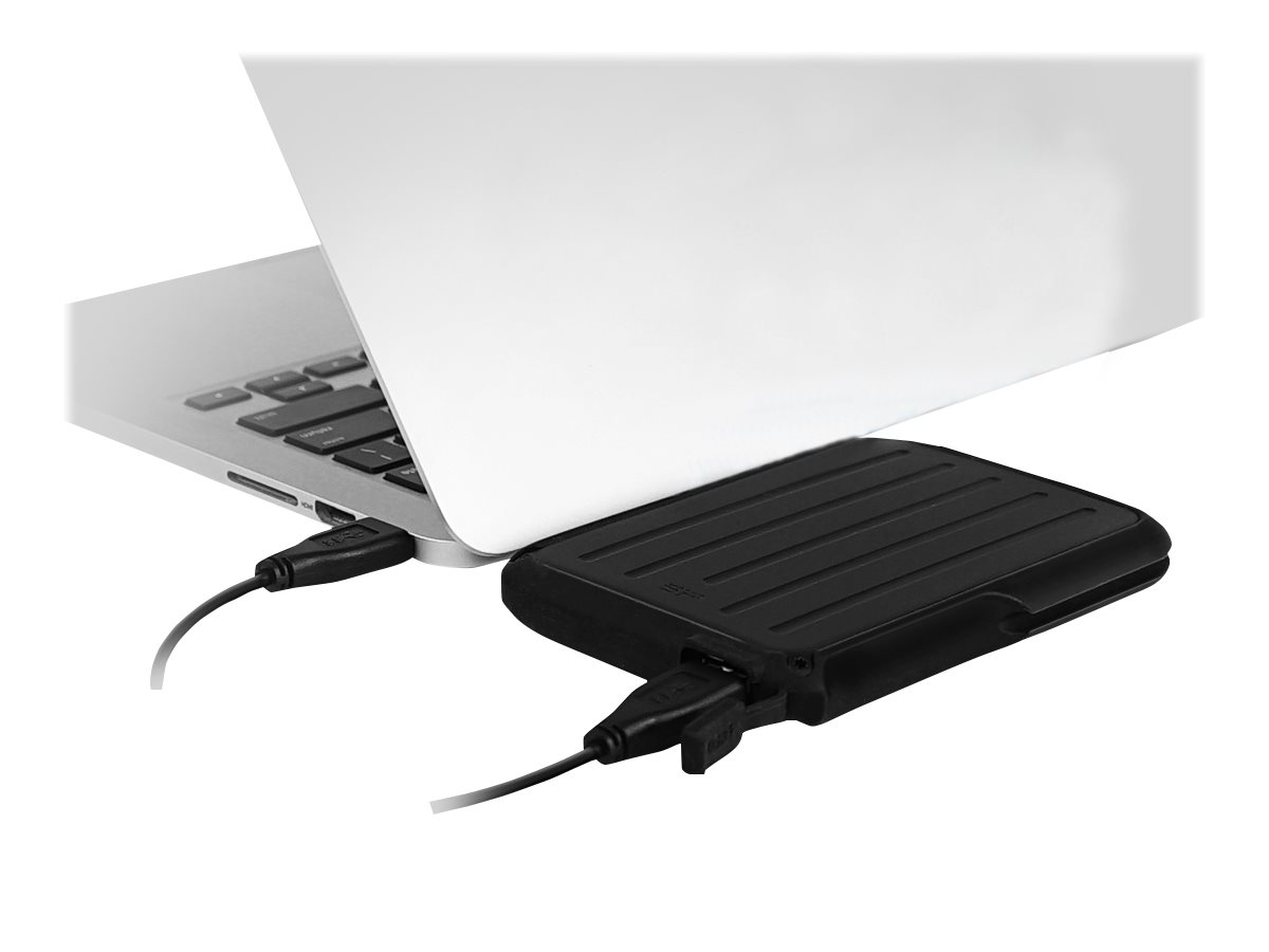 Disco Rígido Externo SILICON POWER Armor A66 2 TB Preto - Imagem 1