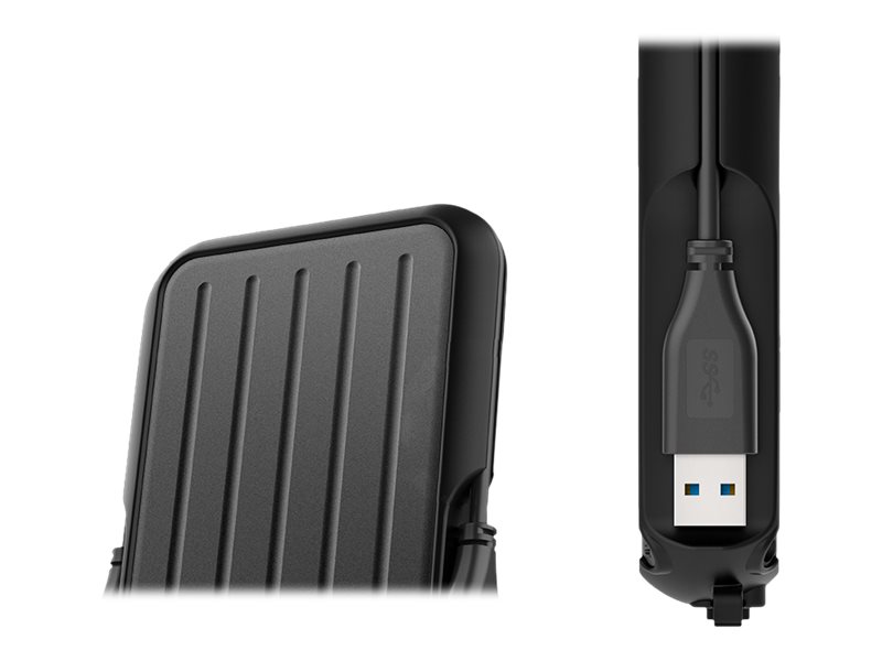 Disco Rígido Externo SILICON POWER Armor A66 4 TB Preto - Imagem 4