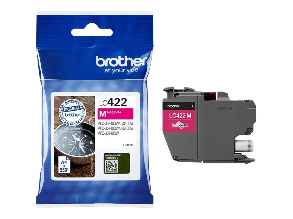 Tinteiro Brother LC422M Magenta Original - Imagem 2