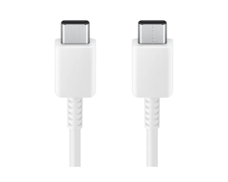Cabo USB Samsung USB-C para USB-C 2.0 3A 1.80m Branco - Imagem 3
