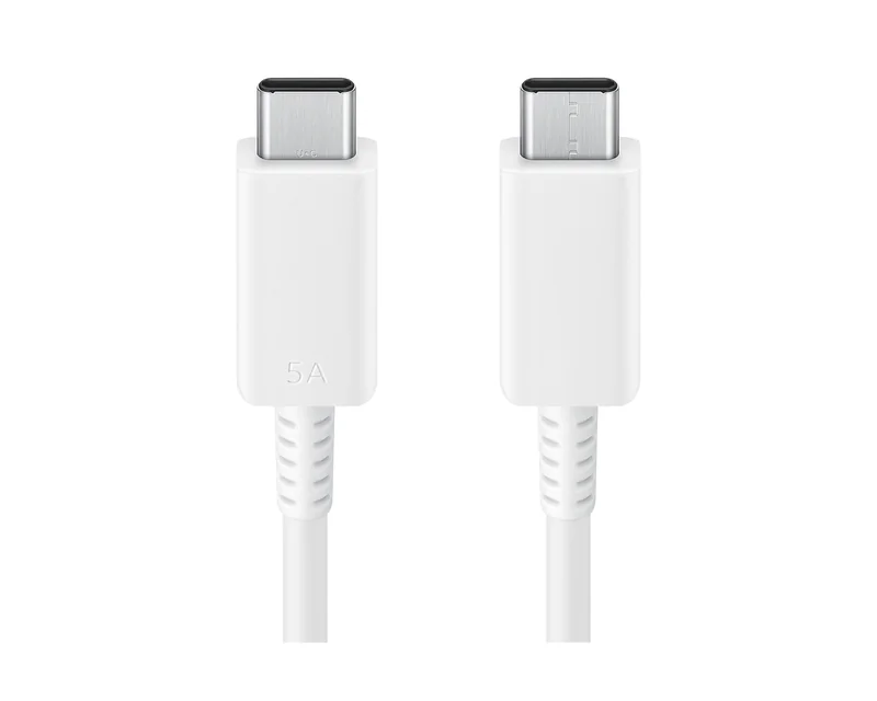 Cabo USB Samsung USB-C para USB-C 5A 1.80m USB 2.0 Branco - Imagem 3