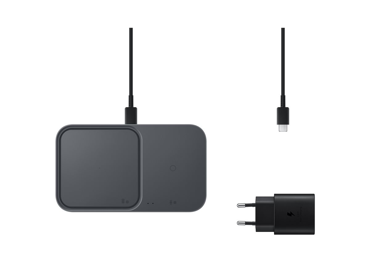 Carregador Sem Fios Samsung EP-P5400 15W com Adaptador Cinza Escuro - Imagem 8