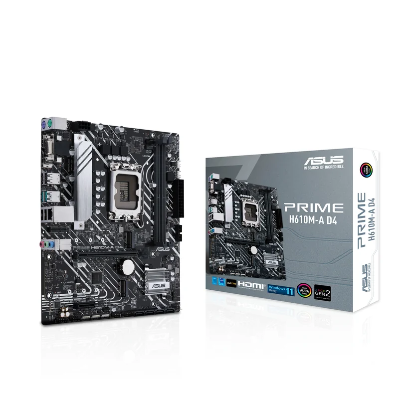 Motherboard ASUS Prime H610M-A D4 Socket LGA1700 DDR4 Micro-ATX - Imagem 3