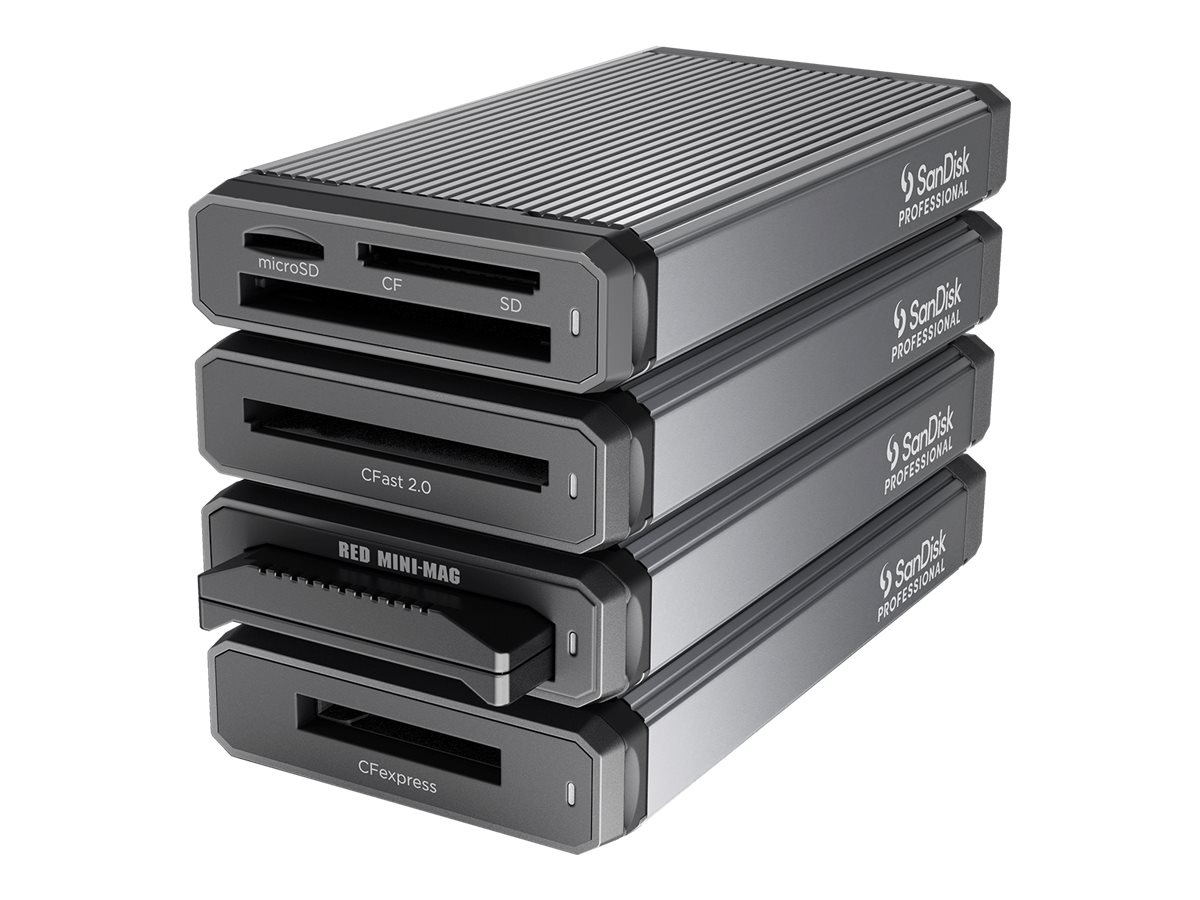 Leitor de Cartão SanDisk Professional PRO-READER CFast USB C 3.2 - Imagem 4