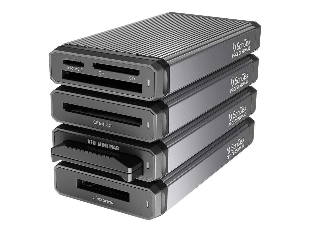 Leitor de Cartão SanDisk Professional PRO-READER CFexpress USB-C - Imagem 1