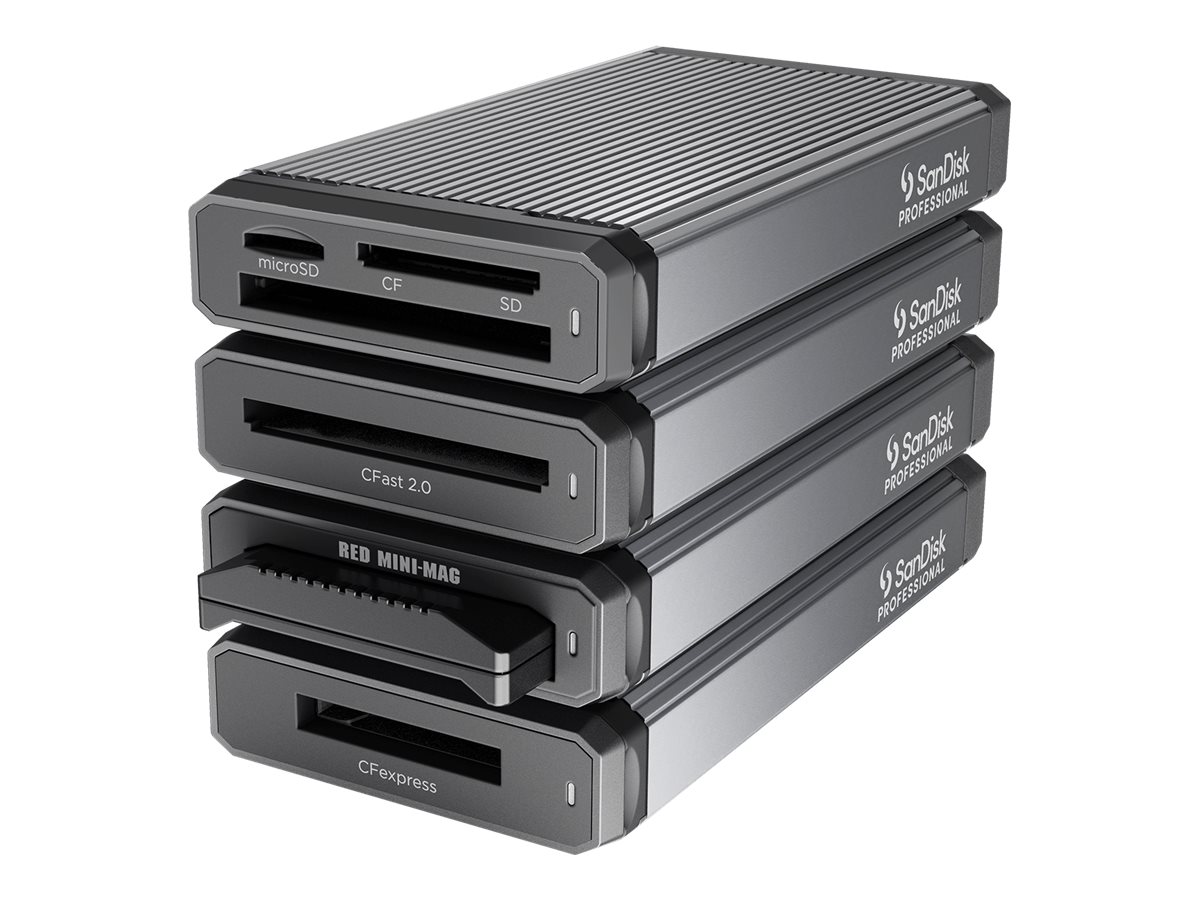 Leitor de Cartões SanDisk Professional PRO-READER USB-C - Imagem 2