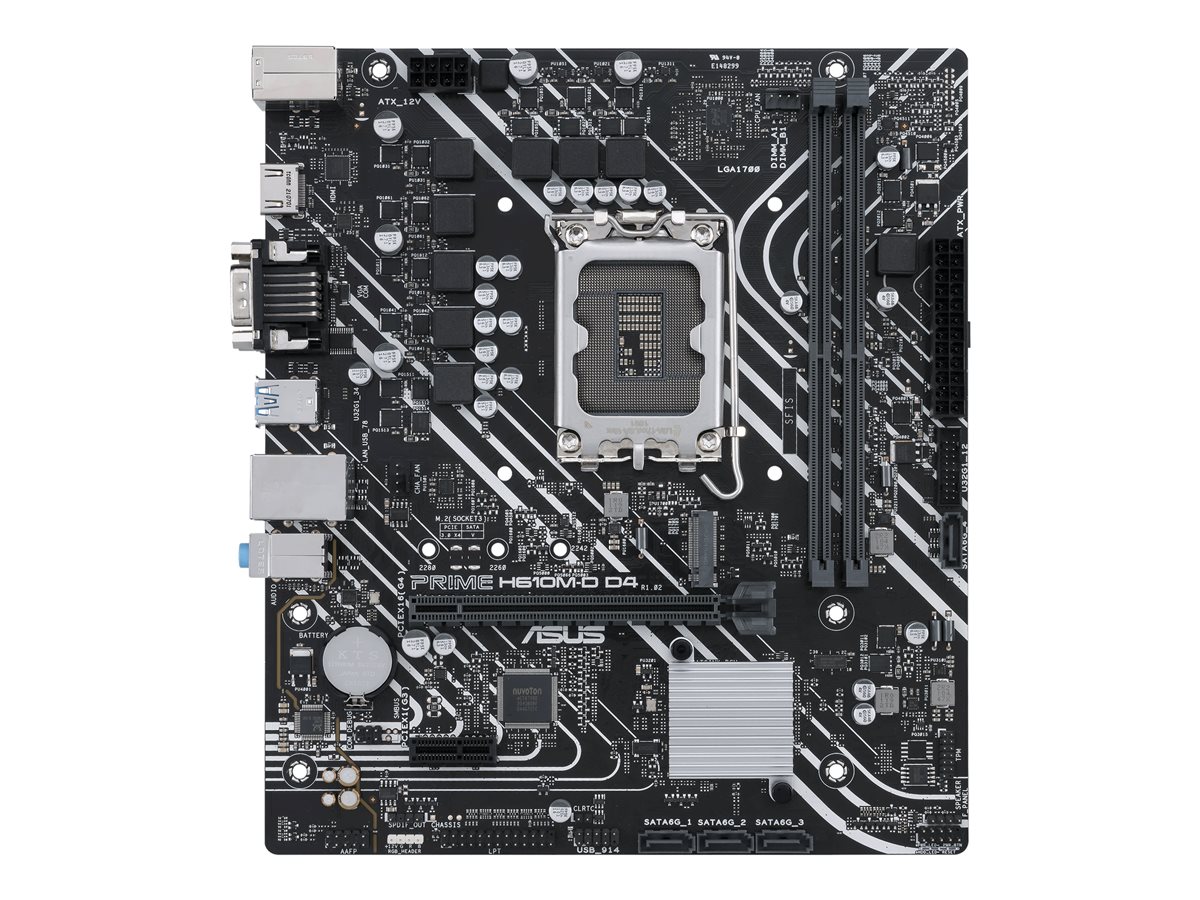 Motherboard ASUS PRIME H610M D4 micro ATX - Imagem 1