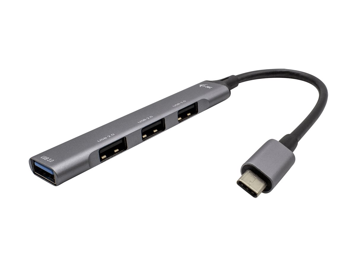 Hub USB i-Tec 4 Portas (1 USB 3.0 + 3 USB 2.0) - Imagem 1