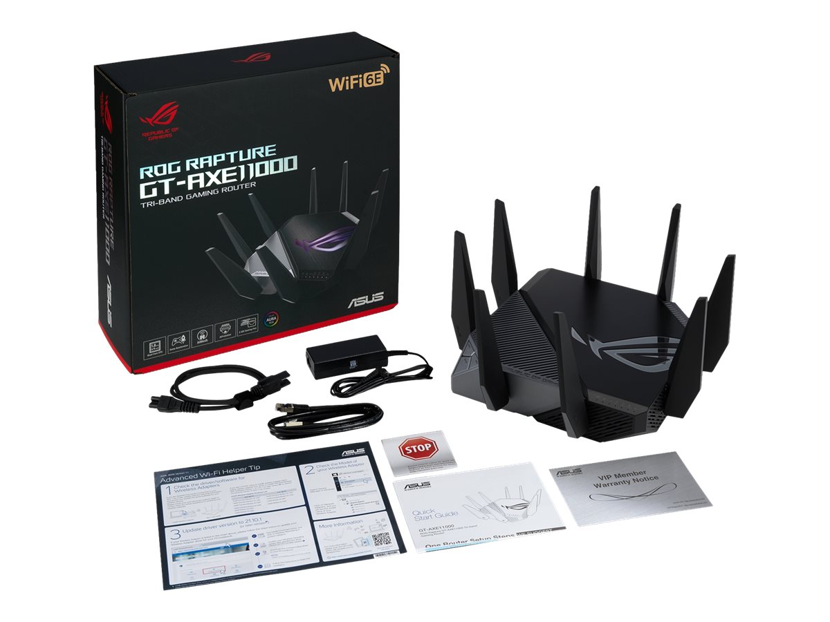 Router ASUS ROG Rapture GT-AXE11000 Wi-Fi 6E Multi-Banda - Imagem 7