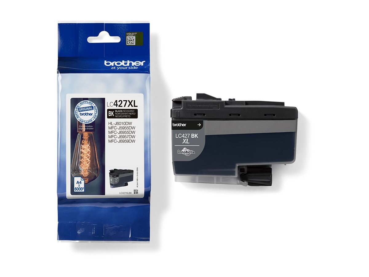 Tinteiro Brother LC427XLBK Preto Alta Capacidade Original - Imagem 2