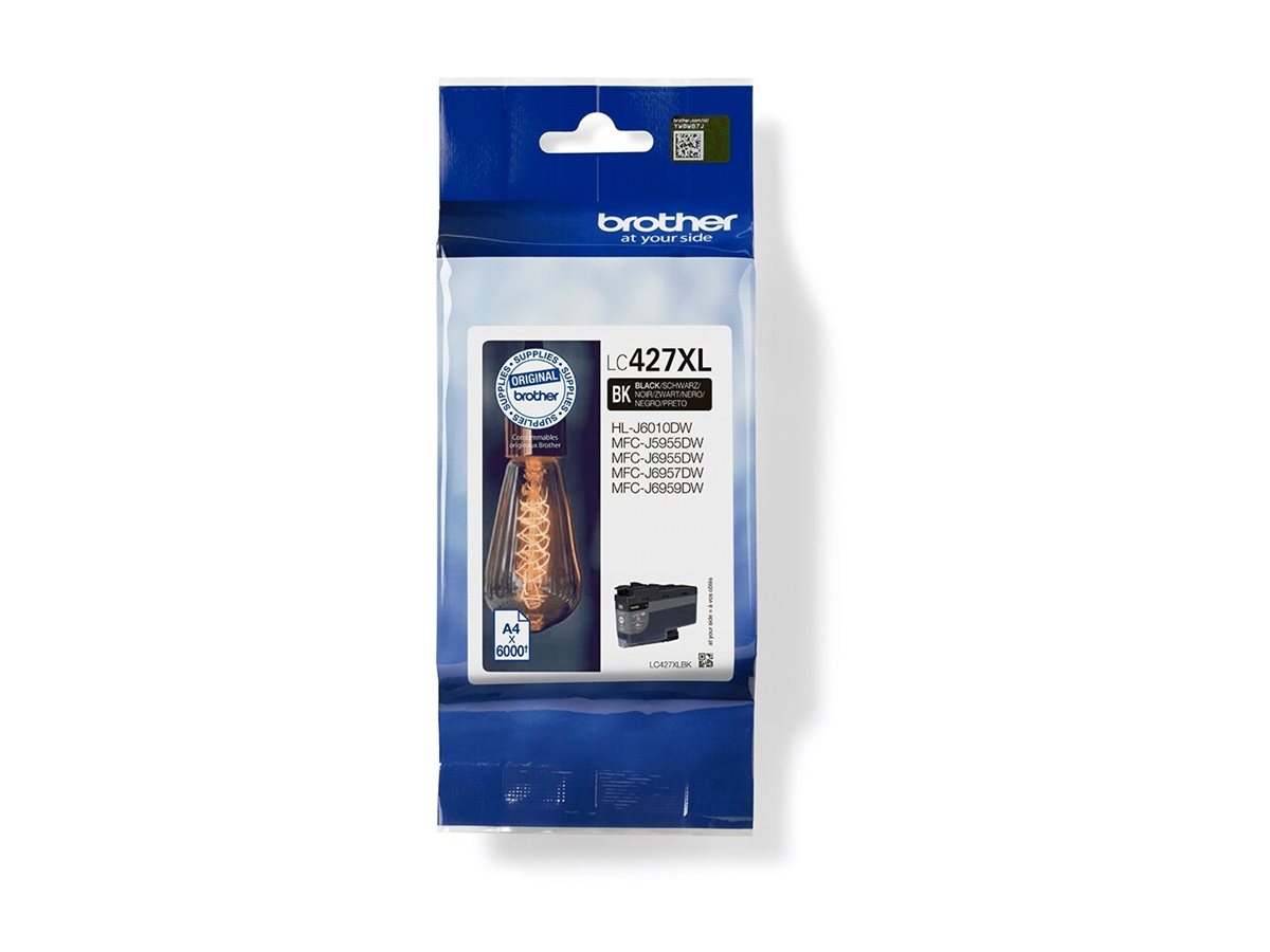 Tinteiro Brother LC427XLBK Preto Alta Capacidade Original