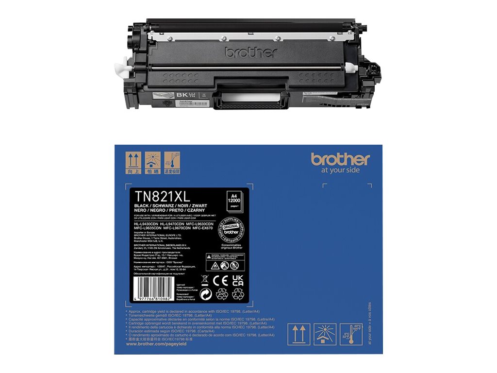 Cartucho de Toner Brother TN Preto Alto Rendimento Extra Original - Imagem 3