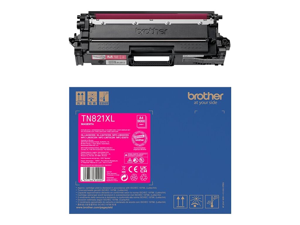 Cartucho de Toner Brother TN Magenta Original Extra Capacidade - Imagem 3