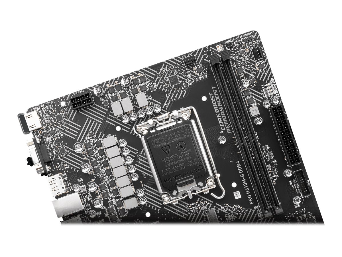 Motherboard MSI PRO H610M-G DDR4 mATX LGA1700 - Imagem 4