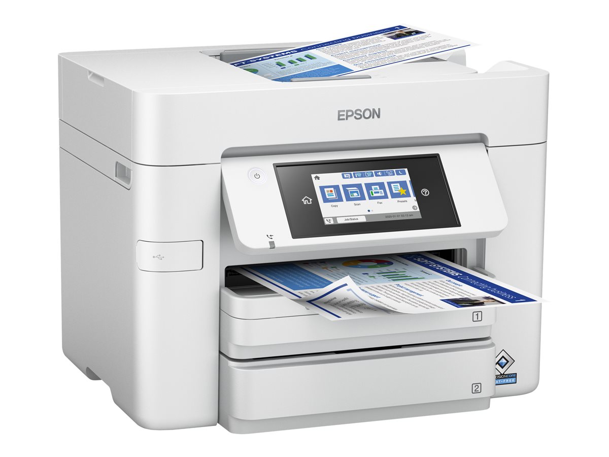Impressora Multifunções Epson WorkForce Pro WF-C4810DTWF Jacto Tinta A4 500 Folhas - Imagem 6
