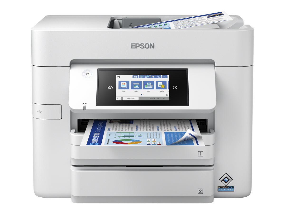 Impressora Multifunções Epson WorkForce Pro WF-C4810DTWF Jacto Tinta A4 500 Folhas - Imagem 5