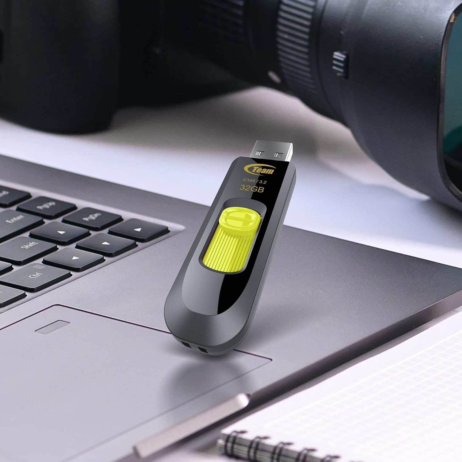 Pen Drive TEAMGROUP C145 64GB USB 3.0 Verde - Imagem 3