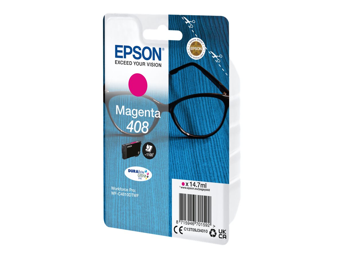 Tinteiro Epson 408 Magenta Alta Capacidade 14.7ml Original - Imagem 2
