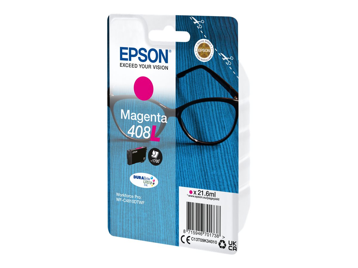 Tinteiro Epson 408L Magenta 21.6ml Original
