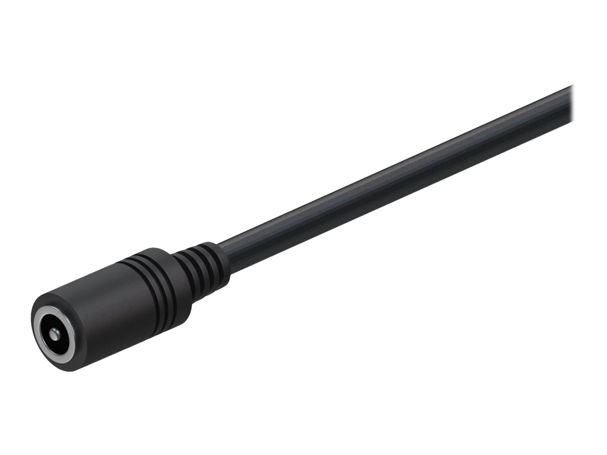 Adaptador de Alimentação Teltonika Tomada CC 5,5x2,1mm (F) para Conector 4 Pinos Inclinação 3mm (M) 10cm - Imagem 3