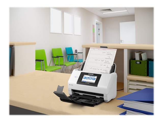 Digitalizador EPSON WorkForce DS-790WN Duplex A4/Legal 600dpi 45ppm ADF 100F 7000 Varreduras USB 3.0 GBLAN Wi-Fi - Imagem 6