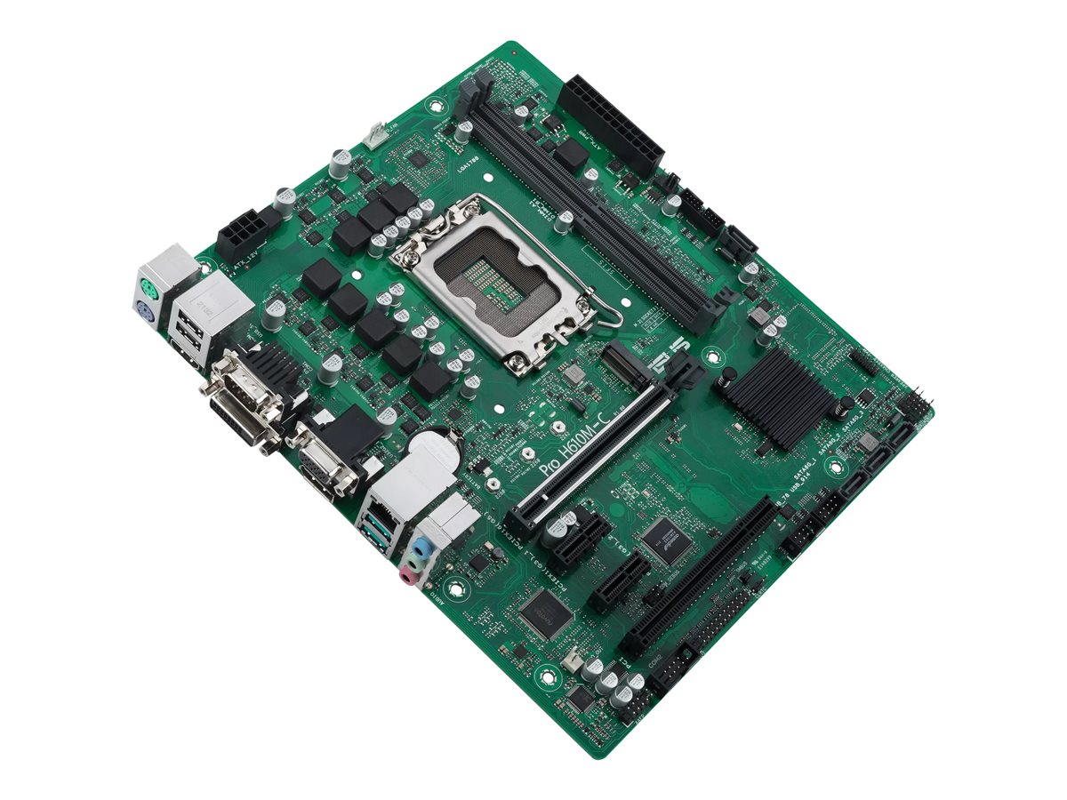 Motherboard ASUS Pro H610M-C-CSM micro ATX LGA1700 H610 USB 3.2 Gen 1/Gen 2 Gigabit LAN HD Audio 8-Canais - Imagem 3