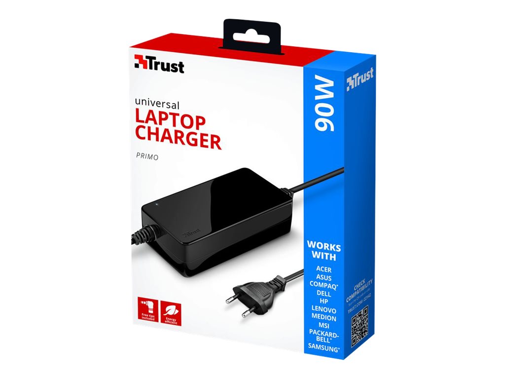 Adaptador de Alimentação TRUST Primo 90 Watt - Imagem 2