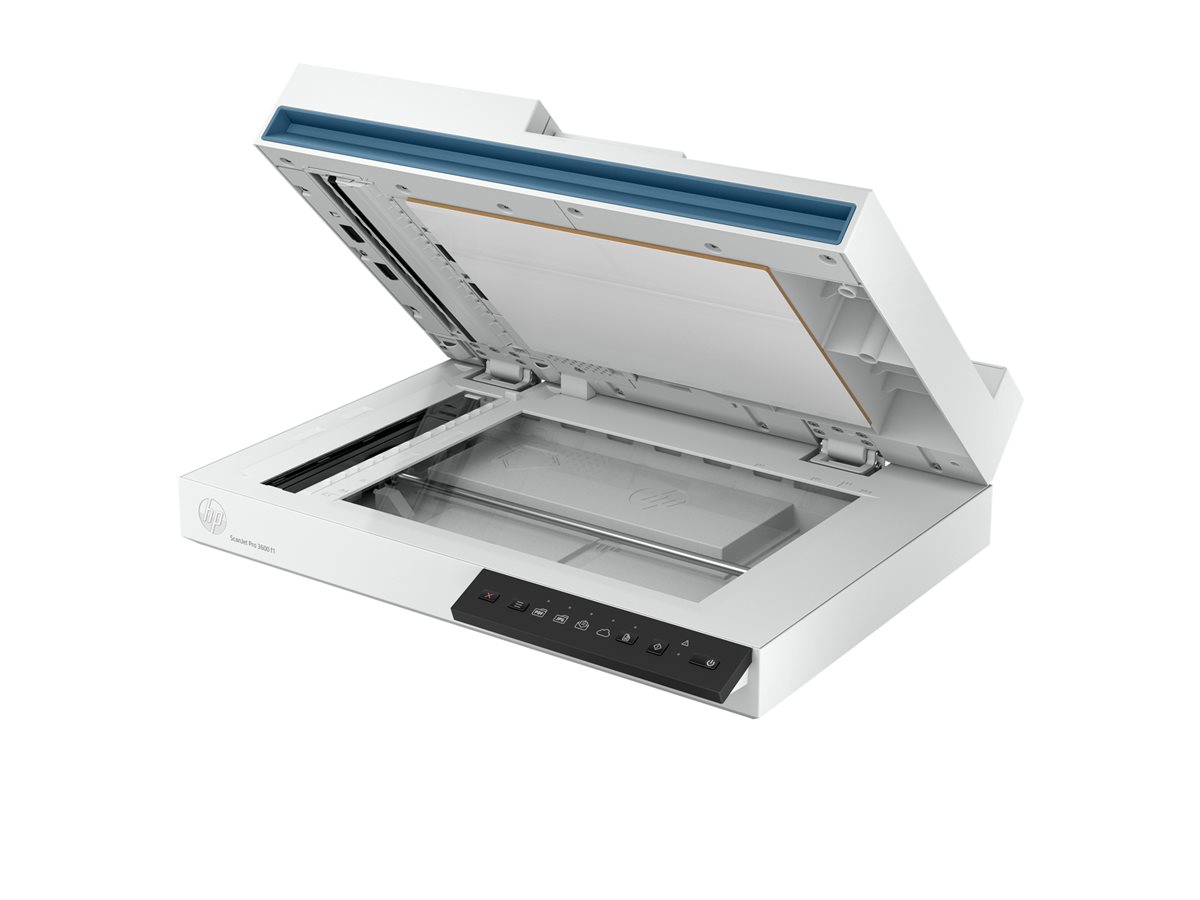 Scanner de Documentos HP Scanjet Pro 3600 f1 SIC A4 Duplex 30 ppm 600 ppp ADF 60 Folhas 3000 Varreduras/Dia USB 3.0 - Imagem 7